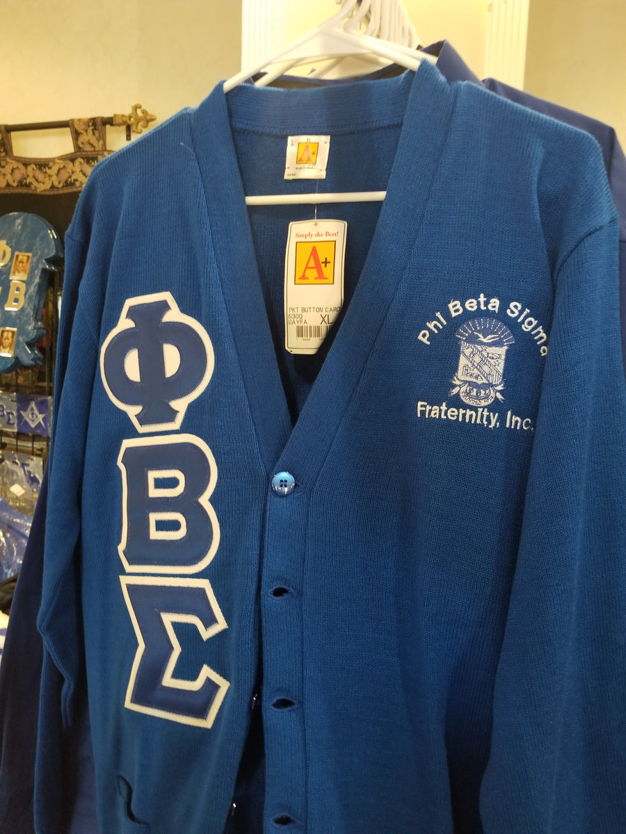 Phi beta sigma hot sale sweaters cardigans