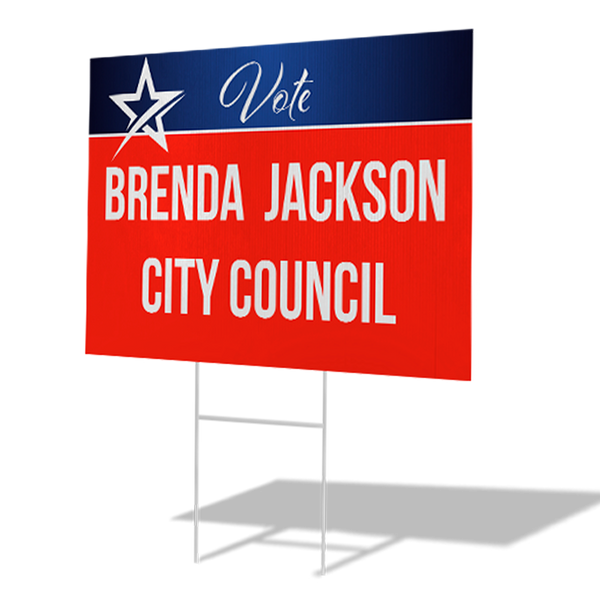 Political Signs - 48 x 48 -