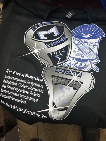 Phi Beta Sigma Frat Ring shirt