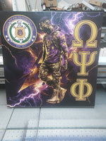 Omega Psi Phi Wall Art - 20 x 20