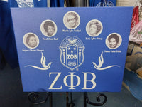 Zeta Phi Beta Wall Art