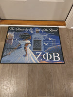 Zeta Phi Beta Poem Floor/Wall Mats