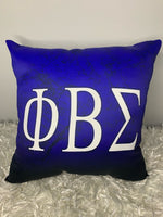 Phi Beta Sigma Square Pillow