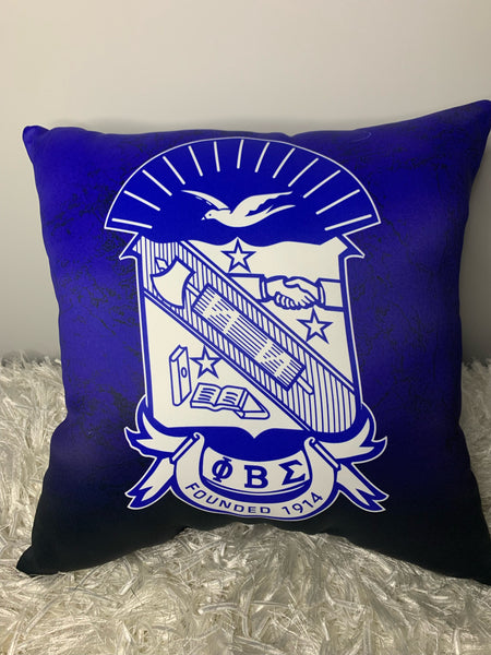 Phi Beta Sigma Square Pillow