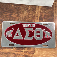 Delta Sigma Theta - Oval Elephant