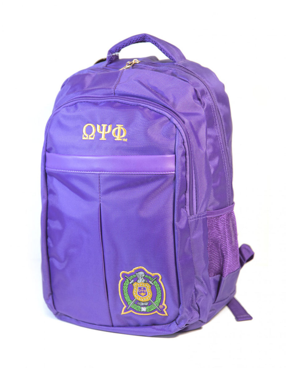 Omega Psi Phi Backpack – Sigma Graphics