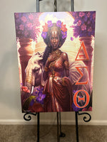 Delta Sigma Theta Wall Art - Always a Queen