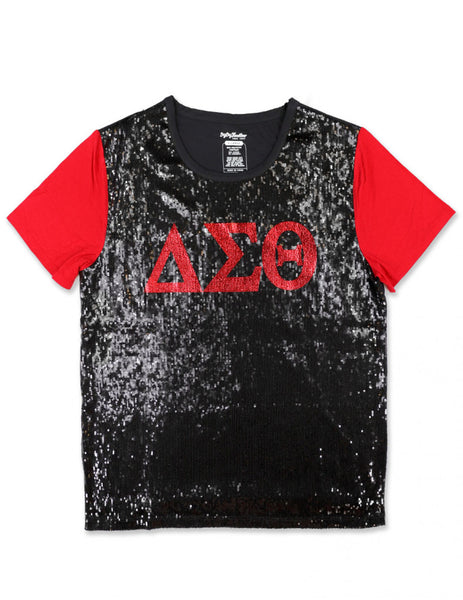 DST Sequin Jersey - Red